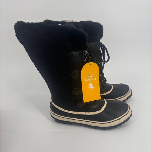 JBU by Jambu Women's Mid-Calf Lace Up Stormgate Snow Boots Black Size 7M NWB - Picture 7 of 9